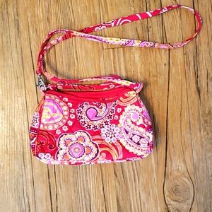 Vera Bradley crossbody Amy raspberry fizz